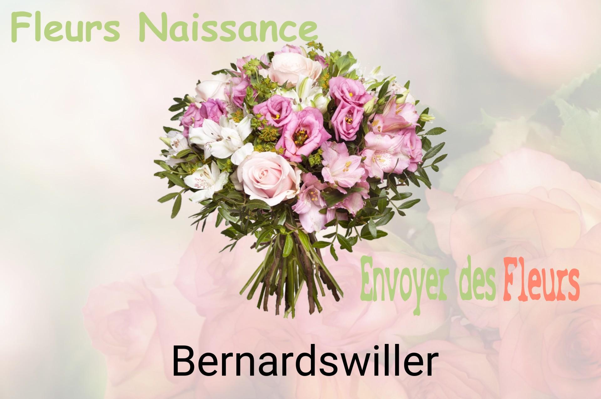 Bouquet de fleurs de naissance livré à Bernardswiller
